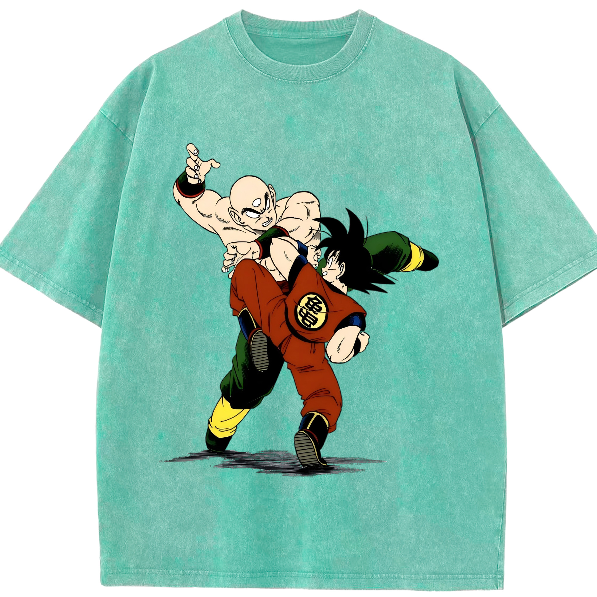 （画像用） ドラゴンボール DRAGON BALL 綿100% ヴィンテージ風 半袖Tシャツ（フロントプリント）
